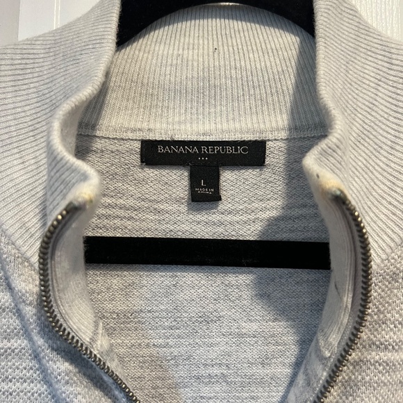 Calvin Klien Men's Zipper Cardigan Gray Size Large - Picture 2 of 2